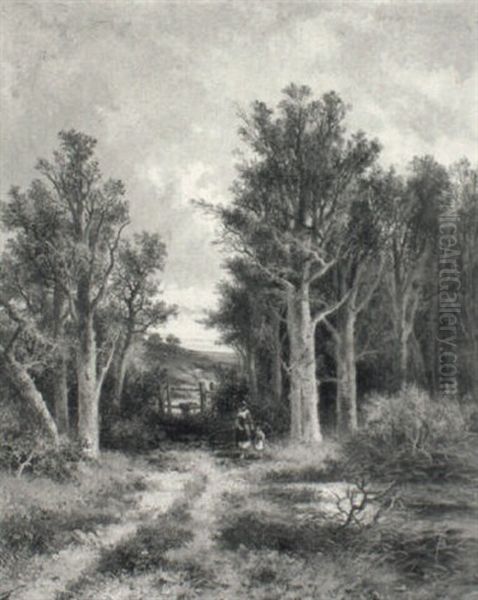 Near Albury, Surrey & A Lane In Surrey - view 1