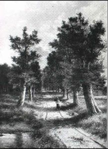 Albury Lane, Surrey by Abraham Hulk the Younger