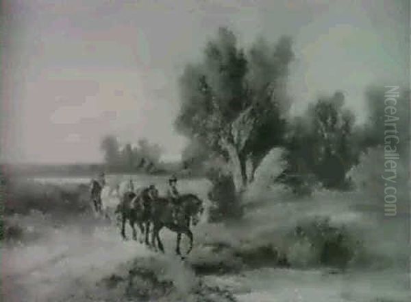 Returning From The Fields - view 1