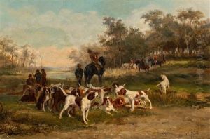 Hounds Awaiting The Hunt by John Frederik Hulk the Younger