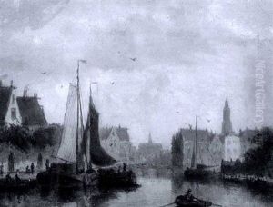 North Church, Amsterdam by John Frederik Hulk the Younger
