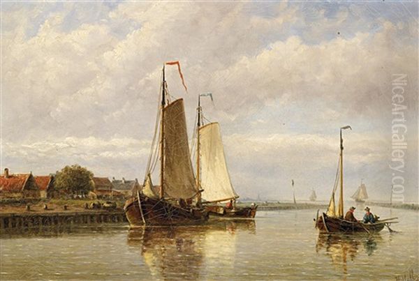 Ruhiger Tag An Der Scheldemundung - view 1