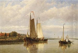 Ruhiger Tag An Der Scheldemundung Ruhiger Tag An Der Scheldemundung