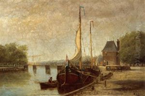 Fischerboote Vor Haarlem