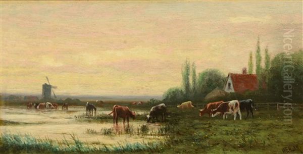 Cows Grazing - view 1