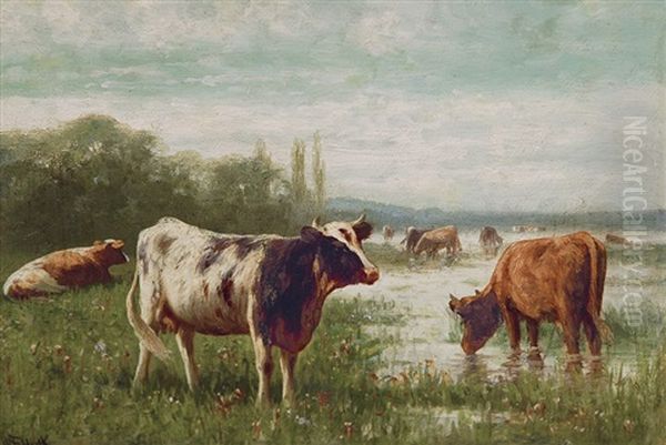 Cows On The Willow - view 1