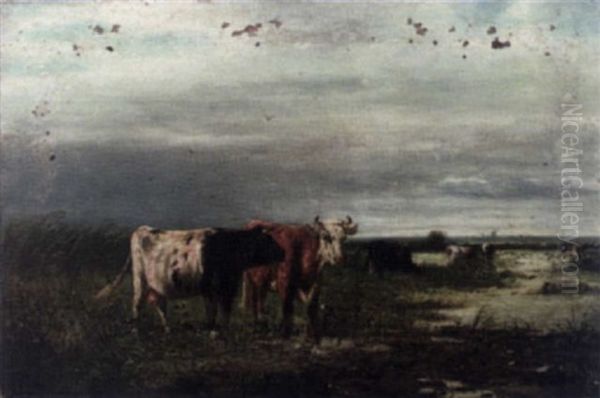 Dutch Landscape With Cows - view 1