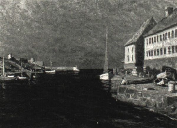 Hamnmotiv, Christians" - view 1