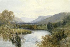 A River Valley Landscape A River Valley Landscape