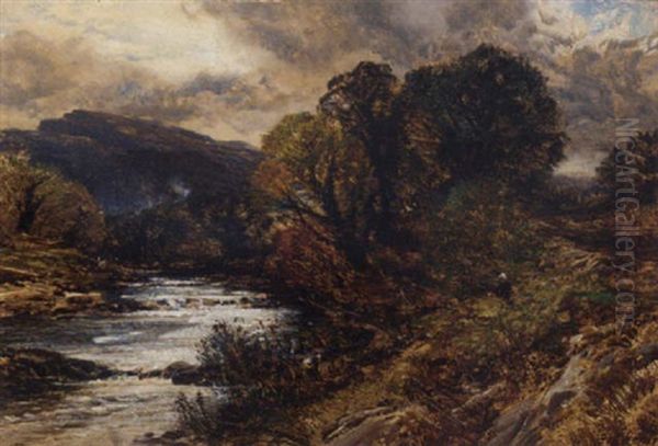 A Welsh River - view 1