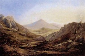 Mountainous Landscape With Figures Mountainous Landscape With Figures