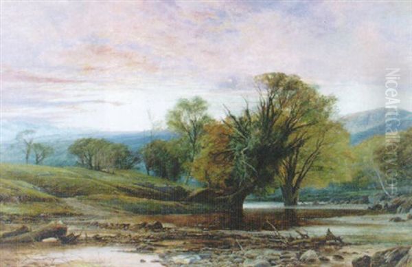 On A Welsh River - view 1