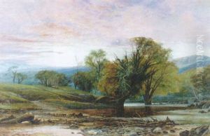 On A Welsh River by Frederick William Hulme