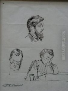 Portrait Plume by Felix Joseph Barrias