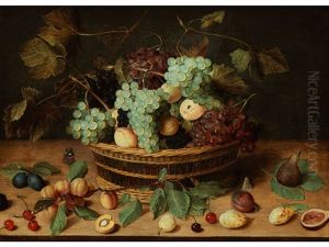 Stillleben Mit Fruchtkorb, Um 1620