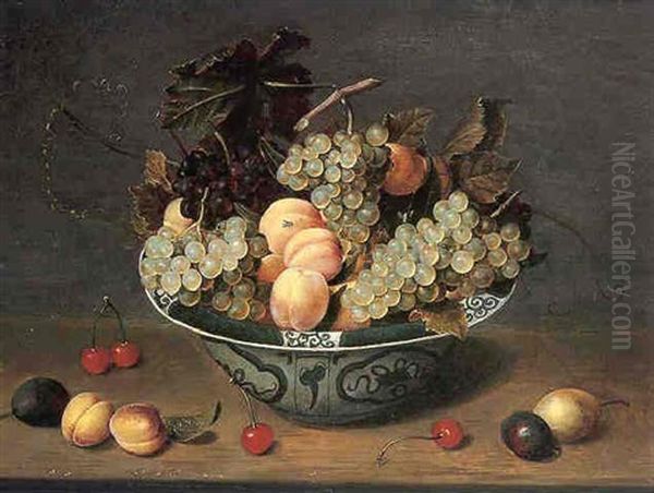 Nature Morte Aux Fruits Dans Une Coupe De Porcelaine Wang-li - view 1