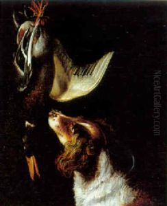 Hund Ved Jagtbytte by Jacob van Hulsdonck