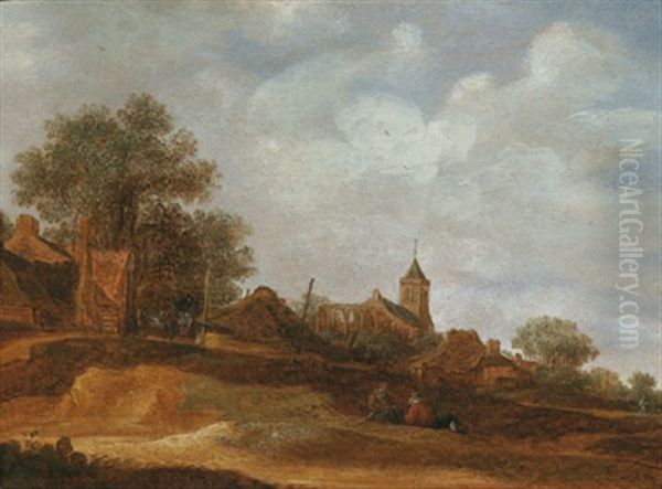Kirche Und Ruine Von Egmond - view 1
