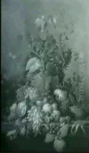 Fruchtestilleben by Cornelis Johannes van Hulsteyn