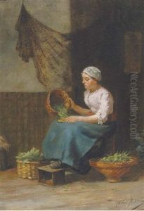 Preparing Supper by Johan van Hulsteyn