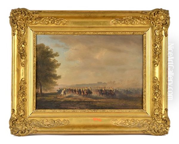 Exercice De Cuirassiers A Cheval - view 1