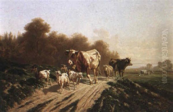 Rentree Des Vaches Et Moutons - view 1