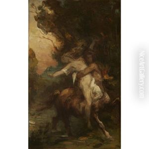 The Rape Of Dejanira by Ferdinand Humbert