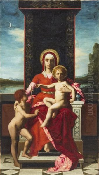 The Virgin And Child With St. John The Baptist - view 1