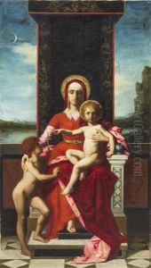 The Virgin And Child With St. John The Baptist