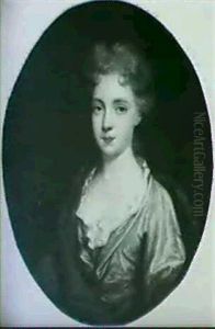Portrait Of A Lady, Small Bust Length... by Catherine Humble