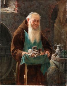 An Addition To The Monastery by Adolf Humborg