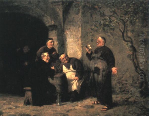 Reveling Monks - view 1