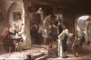 Neuer Wein Wird Im S_dtiroler Klostergew"lbe Gekeltert... by Adolf Humborg