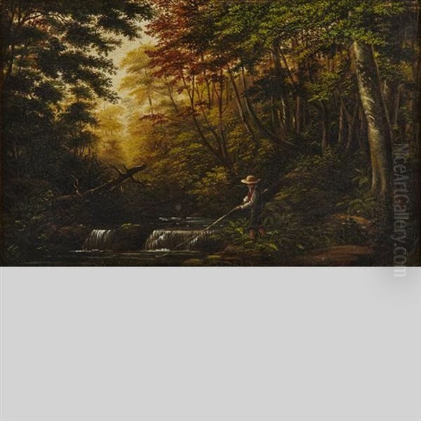 Hunting And Fishing Scenes (group Of 3 Works) - view 1