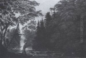 Fairy Rapids Near Baysville by Joseph Julius Humme