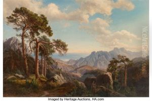 Mountainous Landscape by Carl Maria Nicolaus Hummel