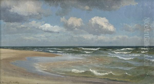 Blick Uber Den Strand Von Misdroy (insel Wollin) Auf Die Ostsee - view 1