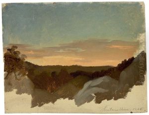Study From Fontainebleau by Carl Maria Nicolaus Hummel