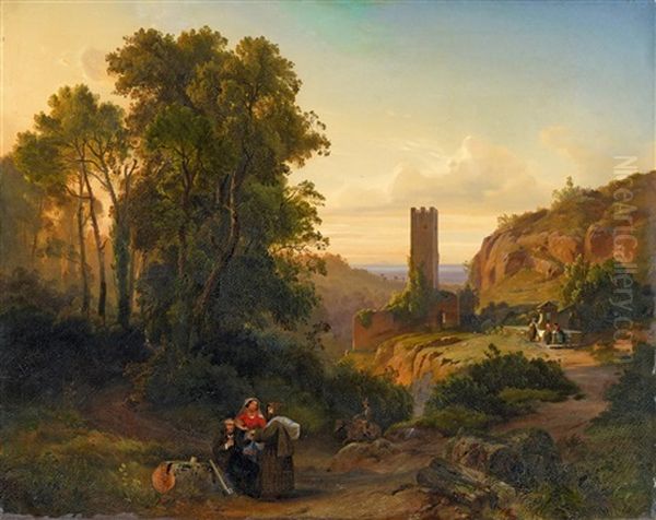 Italienische Landschaft - view 1