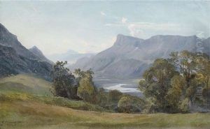 Bei Meran. Blick In Ein Sommerliches Tal by Carl Maria Nicolaus Hummel