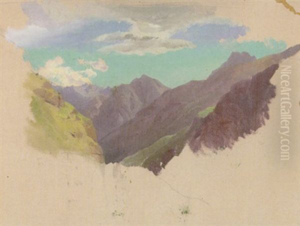 Alpine Hochgebrigslandschaft - view 1