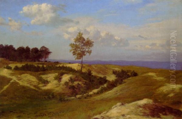 Dunenlandschaft Bei Misdroy (insel Wollin) Im Huntergrund Die Ostsee - view 1