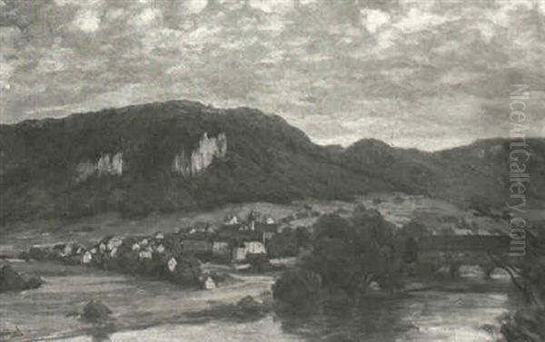 Blick Auf Beuron - view 1