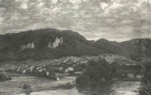 Blick Auf Beuron by Fritz Hummel
