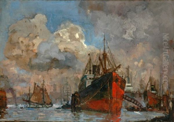 Container Ships - view 1