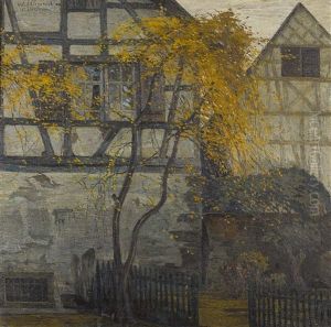 Fachwerkhauser In Gottlieben by Wilhelm Hummel