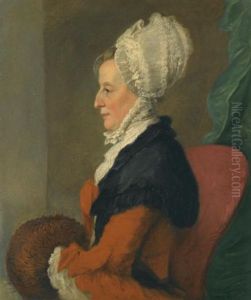 Portrait Of Catherine (c.1716-1806), Wife Of Richard Owen Cambridge by Ozias Humphry
