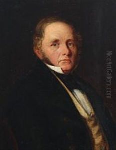 Portrait Of Erik Svitzer, Professor, Doctor And Anatomist (1792-1866)