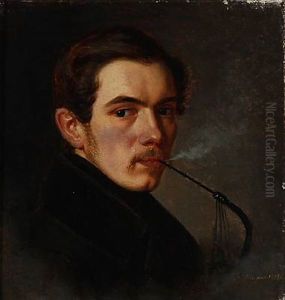 The Artist's Self-portrait by Andreas Hunaeus