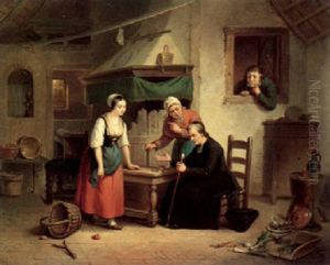 The Conversation by Pierre Paul Alouis Hunin